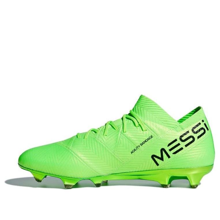 adidas x Messi Nemeziz 18.1 FG 'Solar Green' DA9586