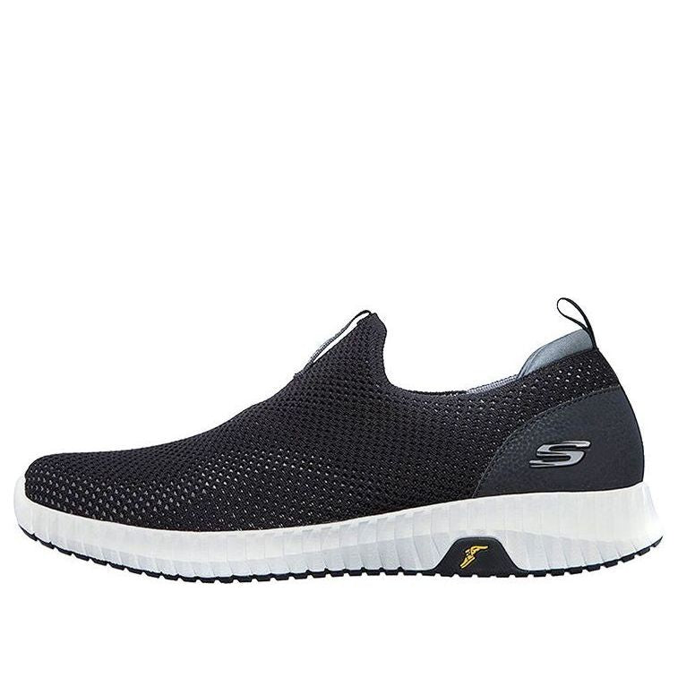 Skechers Elite Flex Slip-on Shoes 'Black White' 232211-BKW