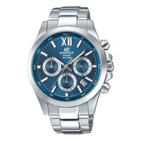 CASIO EDIFICE Sapphire Crystal Mens Silver Analog EFB-600D-2A