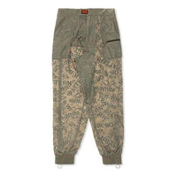 Off-White Printing Sweatpants Men Green OMCA106F19A230034300