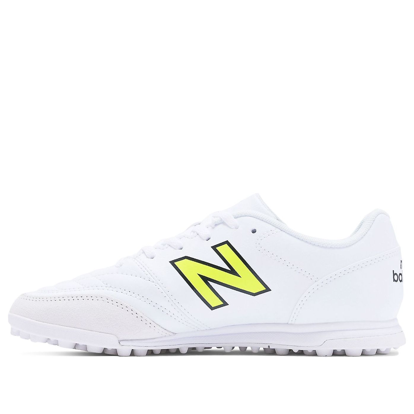 New Balance 442v2 Academy JNR TF Wide 'White Yellow' JS43TIB2
