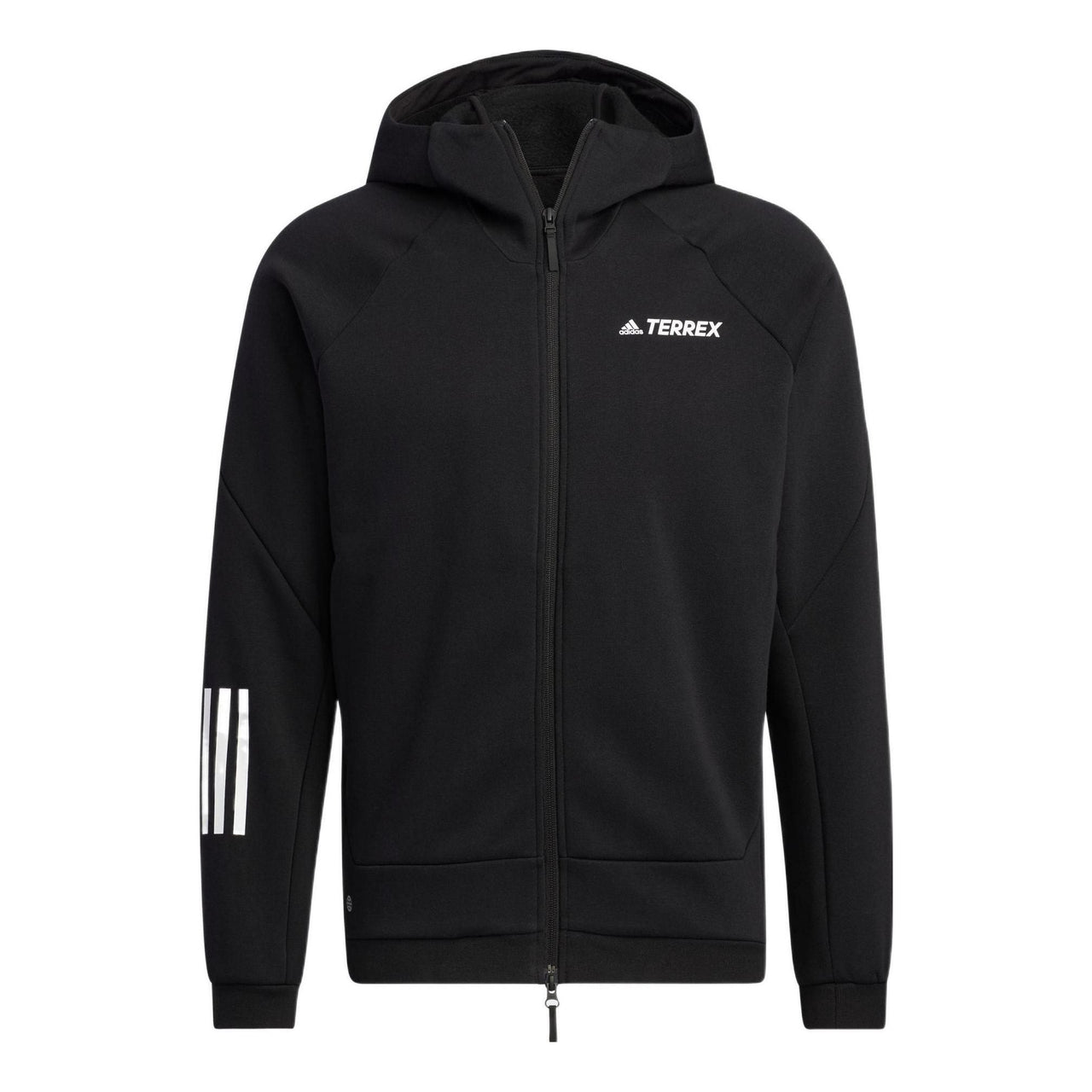 adidas Terrex Knit Fz Hooded Jacket 'Olive Green' HM9712