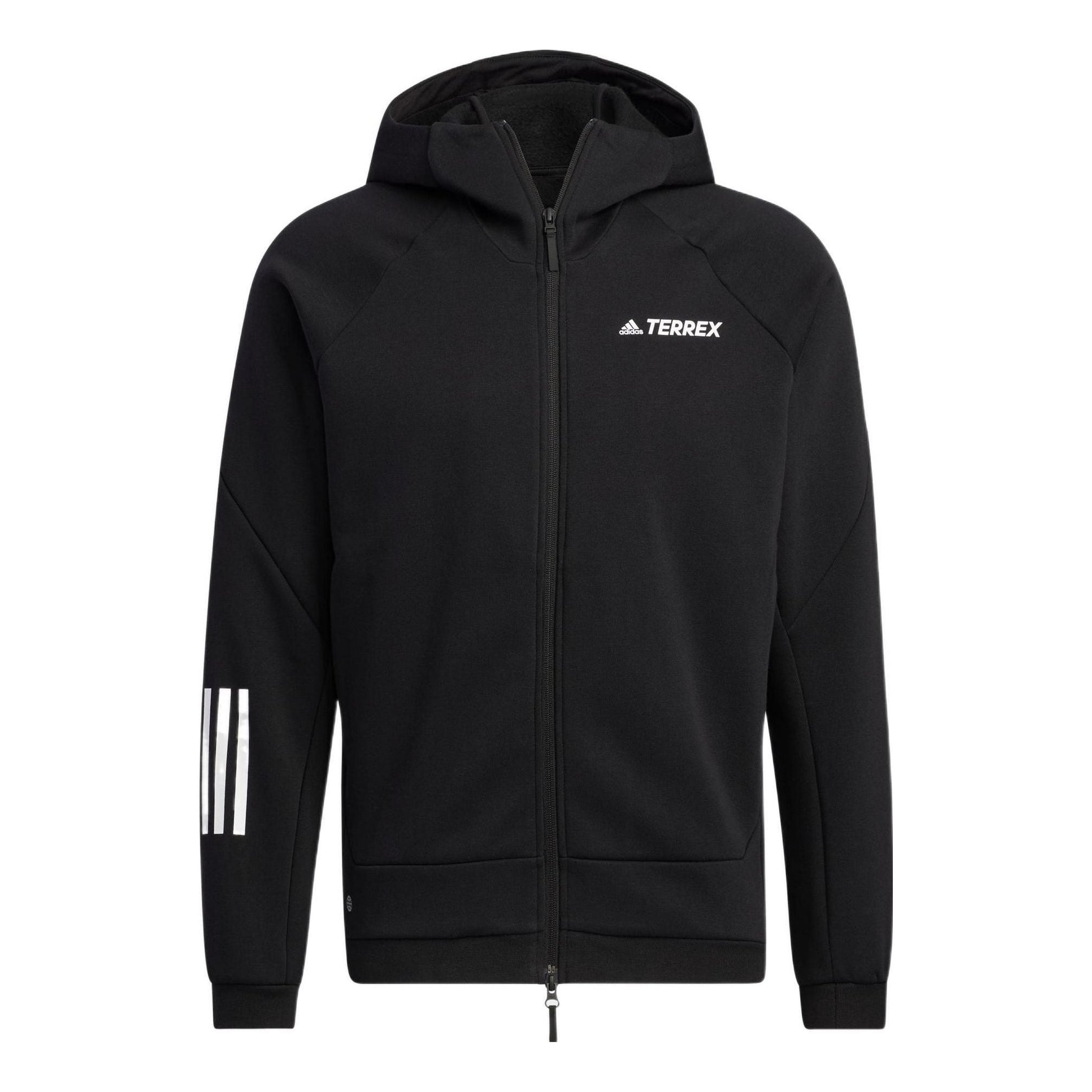 adidas Terrex Knit Fz Hooded Jacket 'Olive Green' HM9712