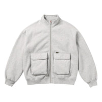 Supreme FW23 Week1 Cargo Pocket Zip Up Sweatshirt Jacket 'White' SUP-FW23-043