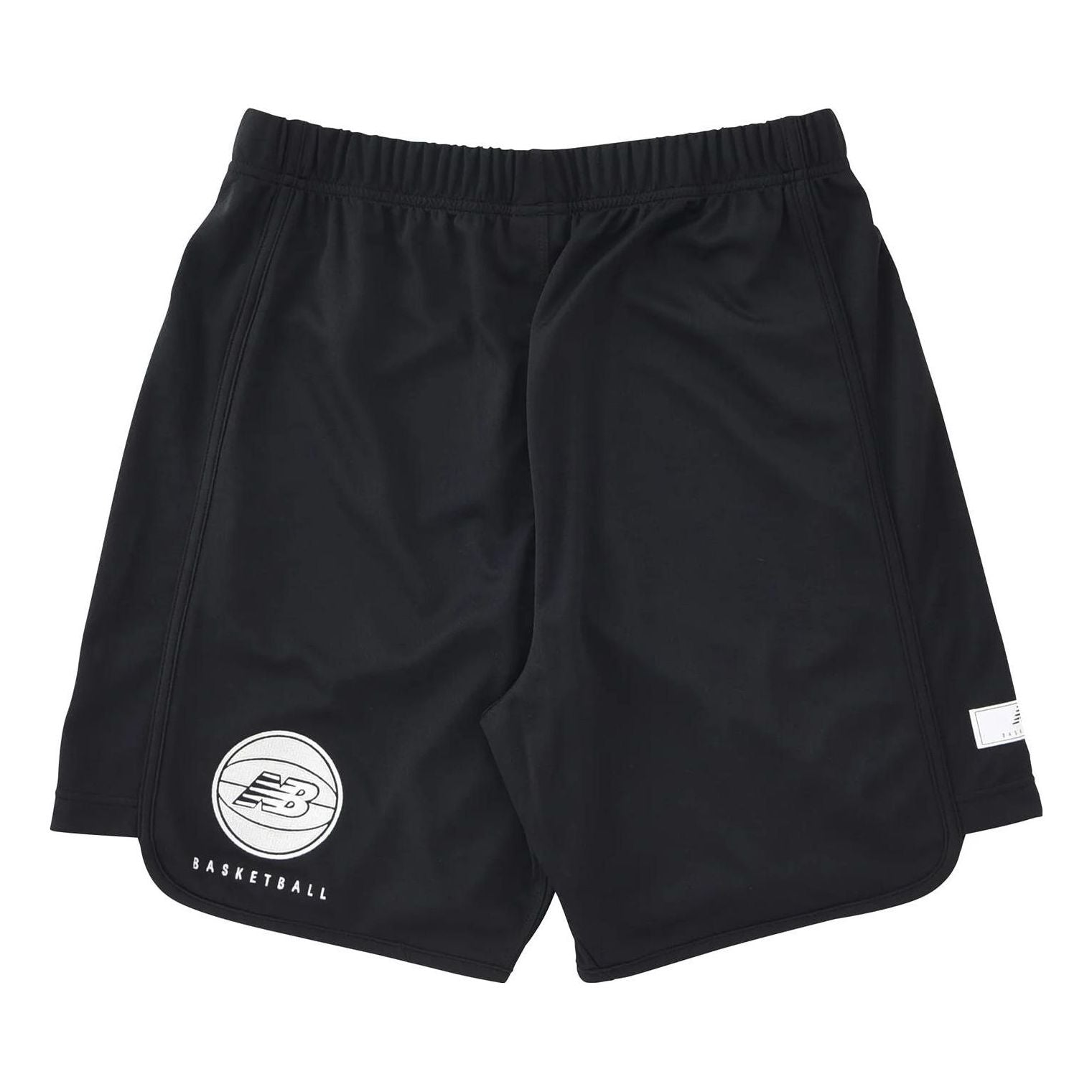 New Balance Basketball Wear Dimple Mesh Side Panel Shorts Asia Sizing 'Black' AMS35142-BK