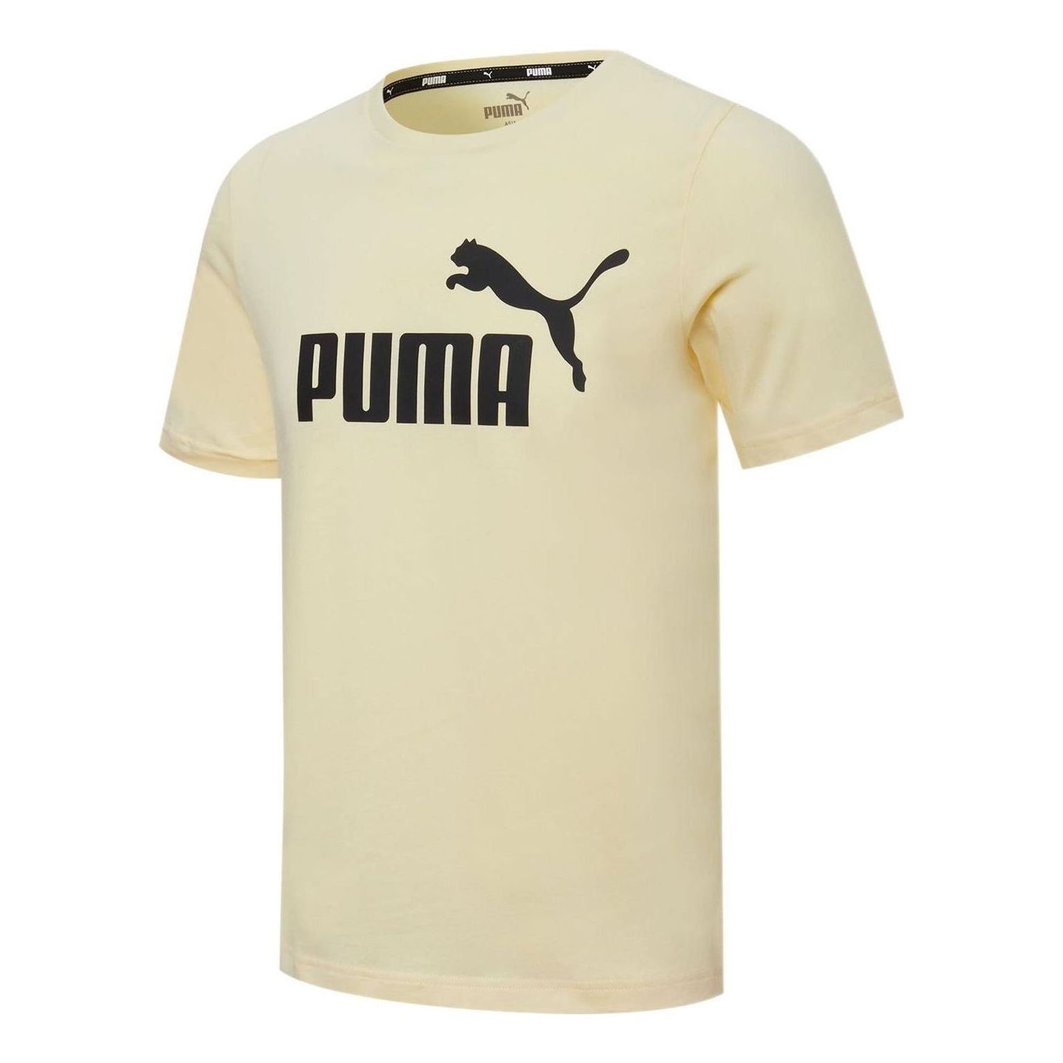 PUMA Ess Logo T-Shirt 'Beige' 847715-41