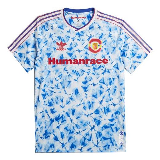 adidas originals x Human Race Crossover Soccer/Football Sports Quick Dry Jersey SW Fan Edition 20-21 Season Blue GJ9084