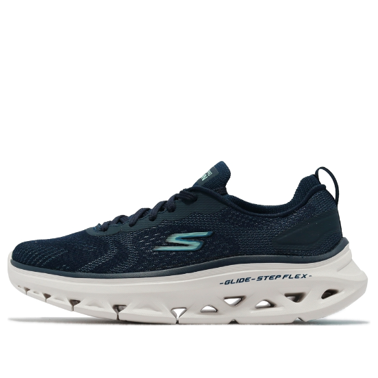 (WMNS) Skechers Go Run Glide 'Navy' 128892-NVY