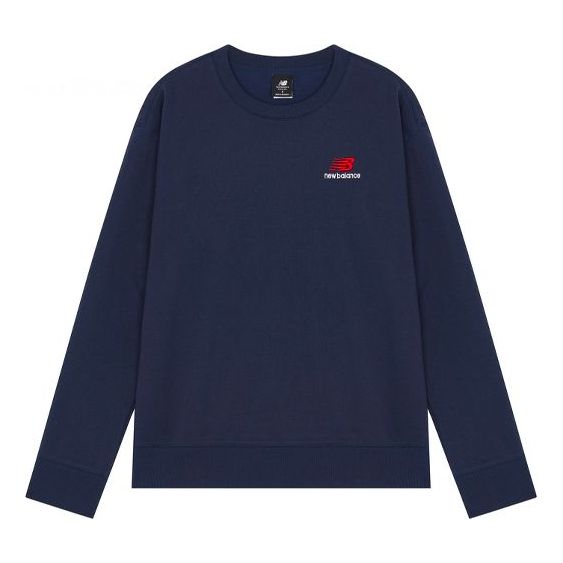 New Balance Embroidered Logo Long Sleeves T-Shirt Asia Sizing 'Blue' UT21501-NGO