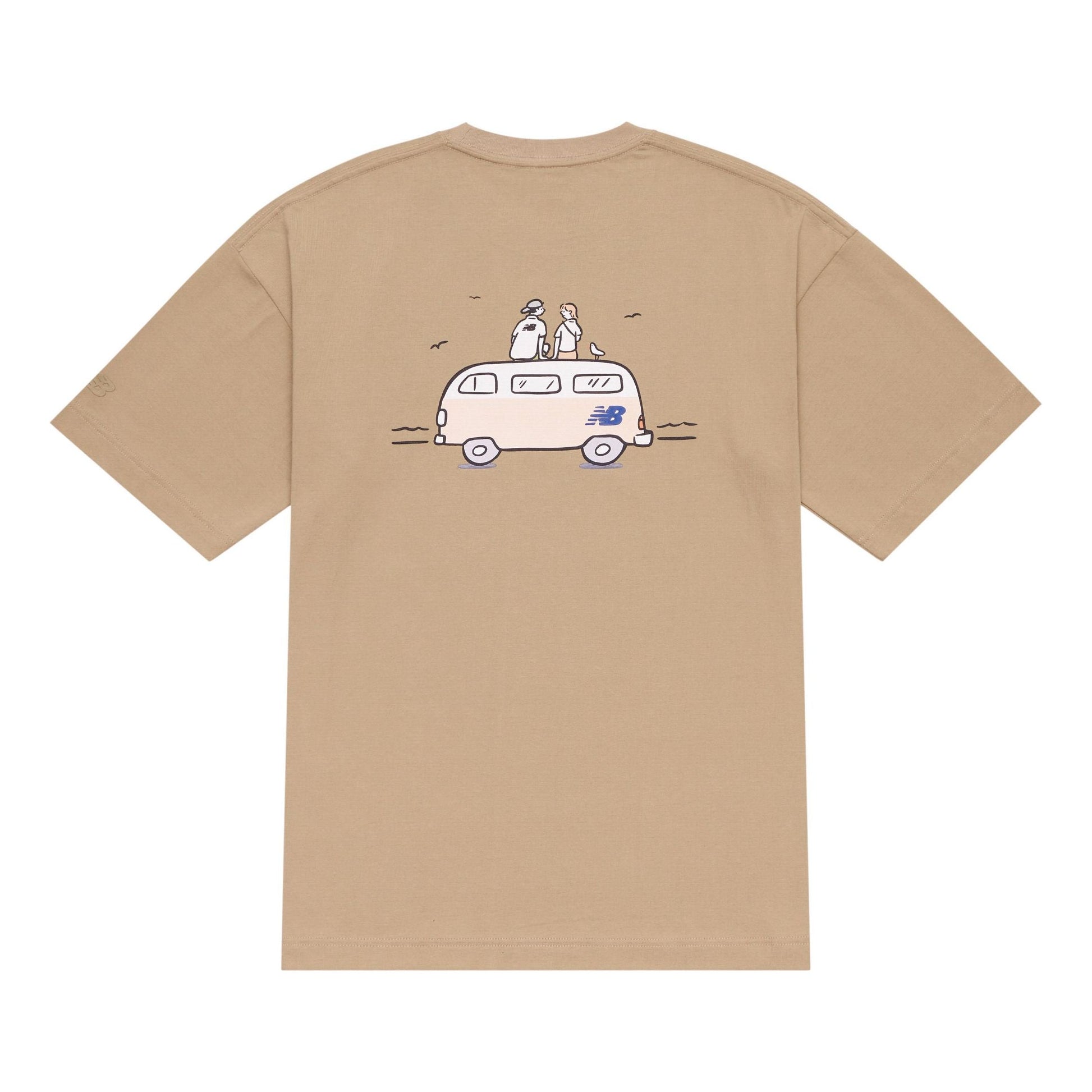 New Balance x PK Graphic T-shirt Asia Sizing 'Light Beige' NEE26181-LB