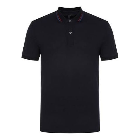 Gucci Basic Neckline Color Matching Short-Sleeved Polo Shirt For Men Blue 357246-X3A79-4466