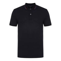 Gucci Basic Neckline Color Matching Short-Sleeved Polo Shirt For Men Blue 357246-X3A79-4466