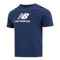 New Balance Essential Logo T-shirt Asia Sizing 'Navy' AMT31541-NNY