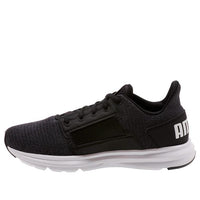 (WMNS) PUMA Enzo Street Heather Running Shoes Black 192350-01