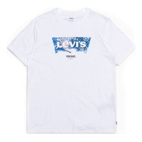 Men's Levis SS20 Pure Cotton LOGO Printing Short Sleeve White 22489-0266
