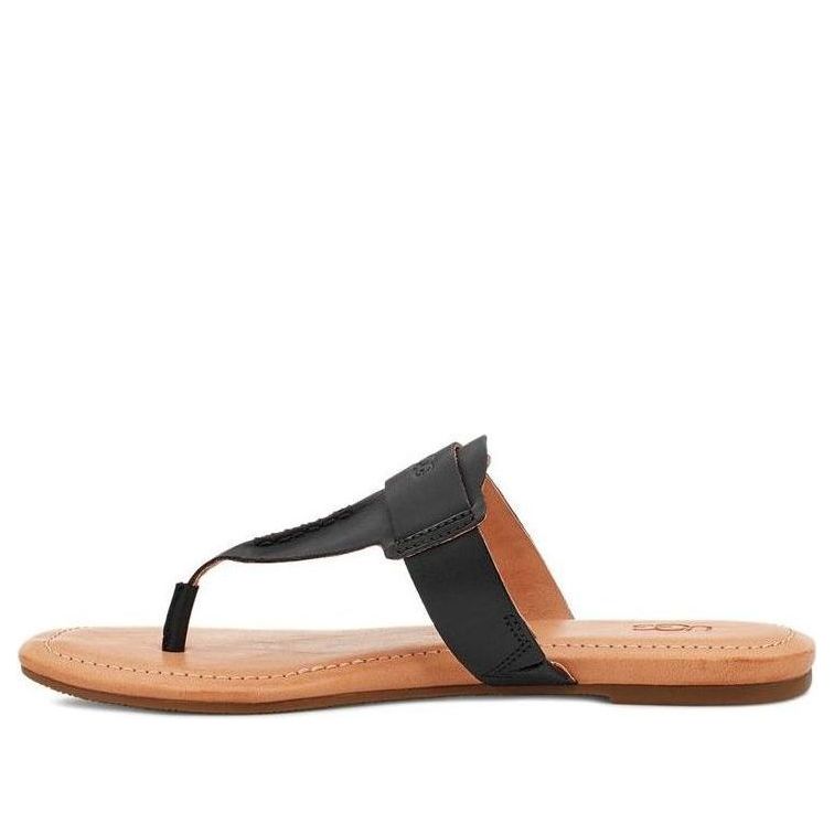 (WMNS) UGG Gaila Black Brown Slippers 'Black Brown' 1119756-BLK