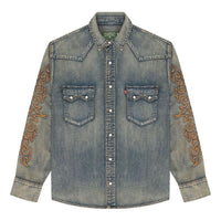 Denim Tears x Levi's Western Stitch Denim Shirt 'Worn Indigo' A5616-0000