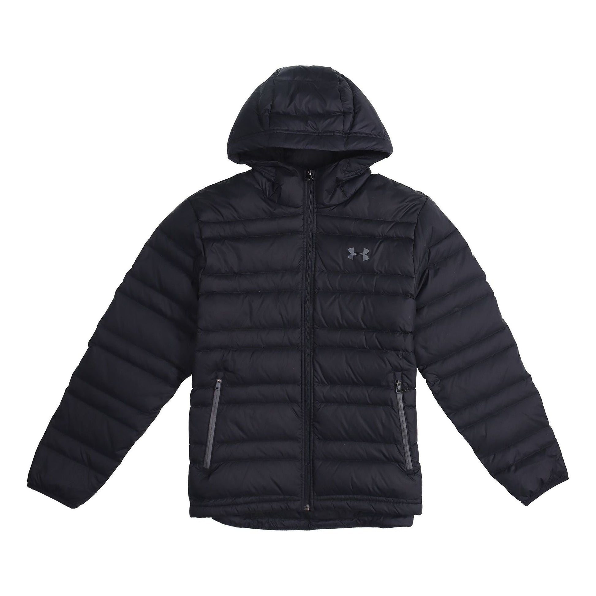 Under Armour Down Hooded Winter Jacket 'Black' 1342738-001