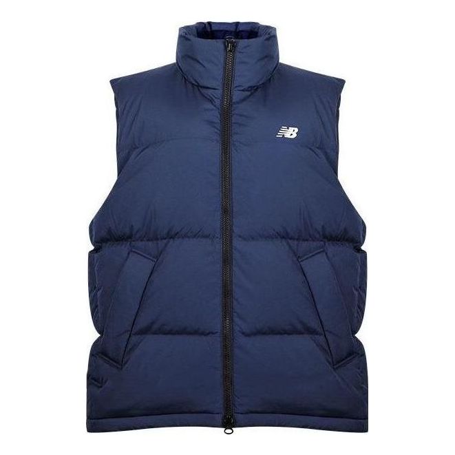 New Balance Sportswear Puffer Vest Asia Sizing 'Blue' NJ94E013-NV