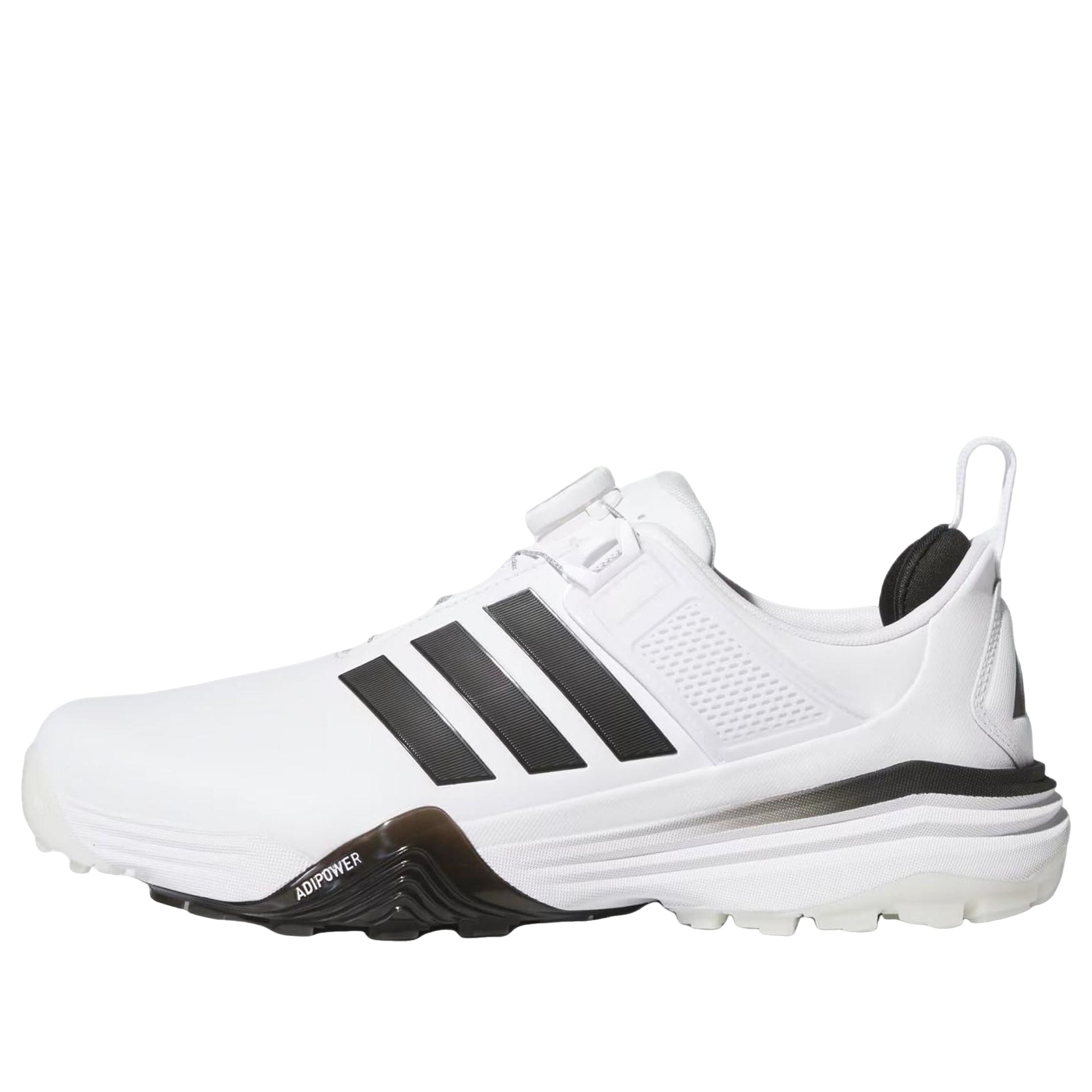 adidas Adipower 26 Boa Spikeless Golf 'Cloud White Core Black Silver Metallic' JS4138