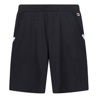 Yellow FILA Knit Shorts Loose Casual Sports Pants Blue F11M028616F