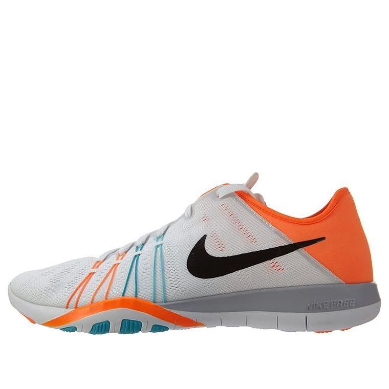 (WMNS) Nike Free TR 6 'White Orange' 833413-101