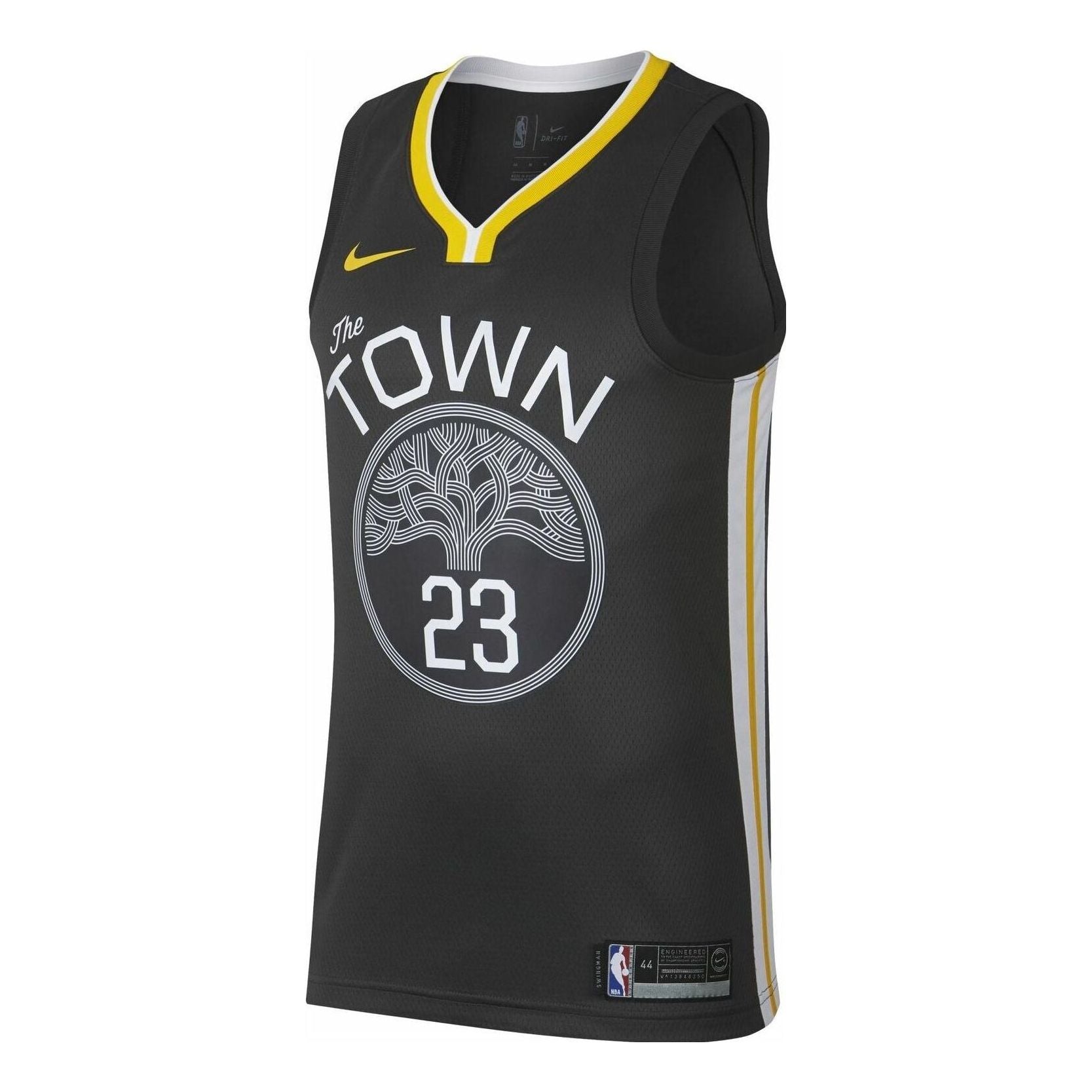 Nike NBA Golden State Warriors Draymond Green Swingman Jersey 'Black' 877205-064