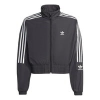 (GS) adidas Adicolor Crop Track Jacket 'Black' IC6270