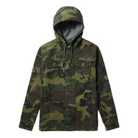 Men's Vans hooded Coach Jacket Camouflage VN0A36JLTJS