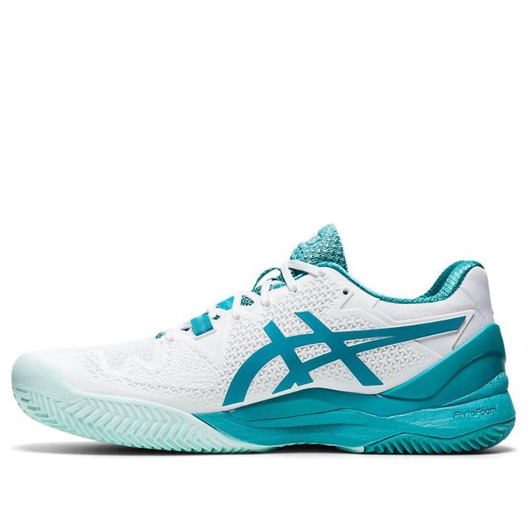 (WMNS) ASICS Gel-Resolution 8 Clay 'Blue White' 1042A070-106