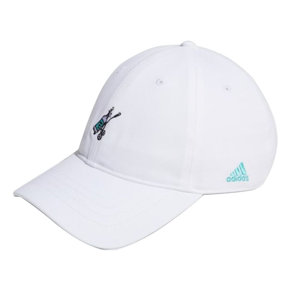 adidas Small Logo Suede Cap 'White' HC6252