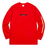 Supreme FW18 1994 L/S Tee Red Llogo Long Sleeves Unisex SUP-FW18-060