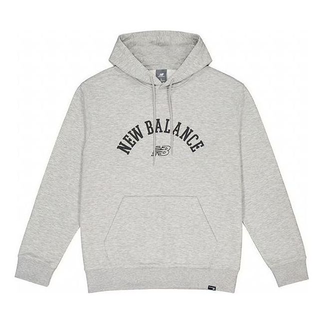 New Balance Graphic Hoodie Asia Sizing 'Athletic Grey' MT41916-AG