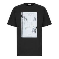 DIOR SS20 Daniel Arsham Faded Books 3D Print For Men Black 023J615D0554_C988