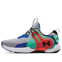 Under Armour HOVR Apex 3 'Mod Grey Red Aqua' 3024271-111