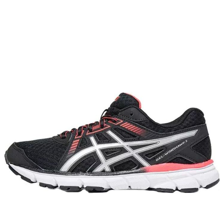 (WMNS) ASICS Gel-Windhawk 2 'Black Red' 1012A499-003