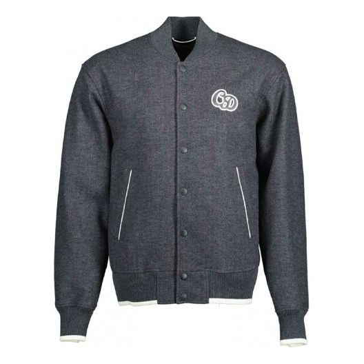 Men's DIOR SS22 Homme Alphabet Printing Jacket Gray 213J431A0738-883