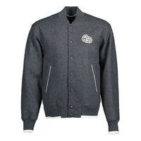 Men's DIOR SS22 Homme Alphabet Printing Jacket Gray 213J431A0738-883