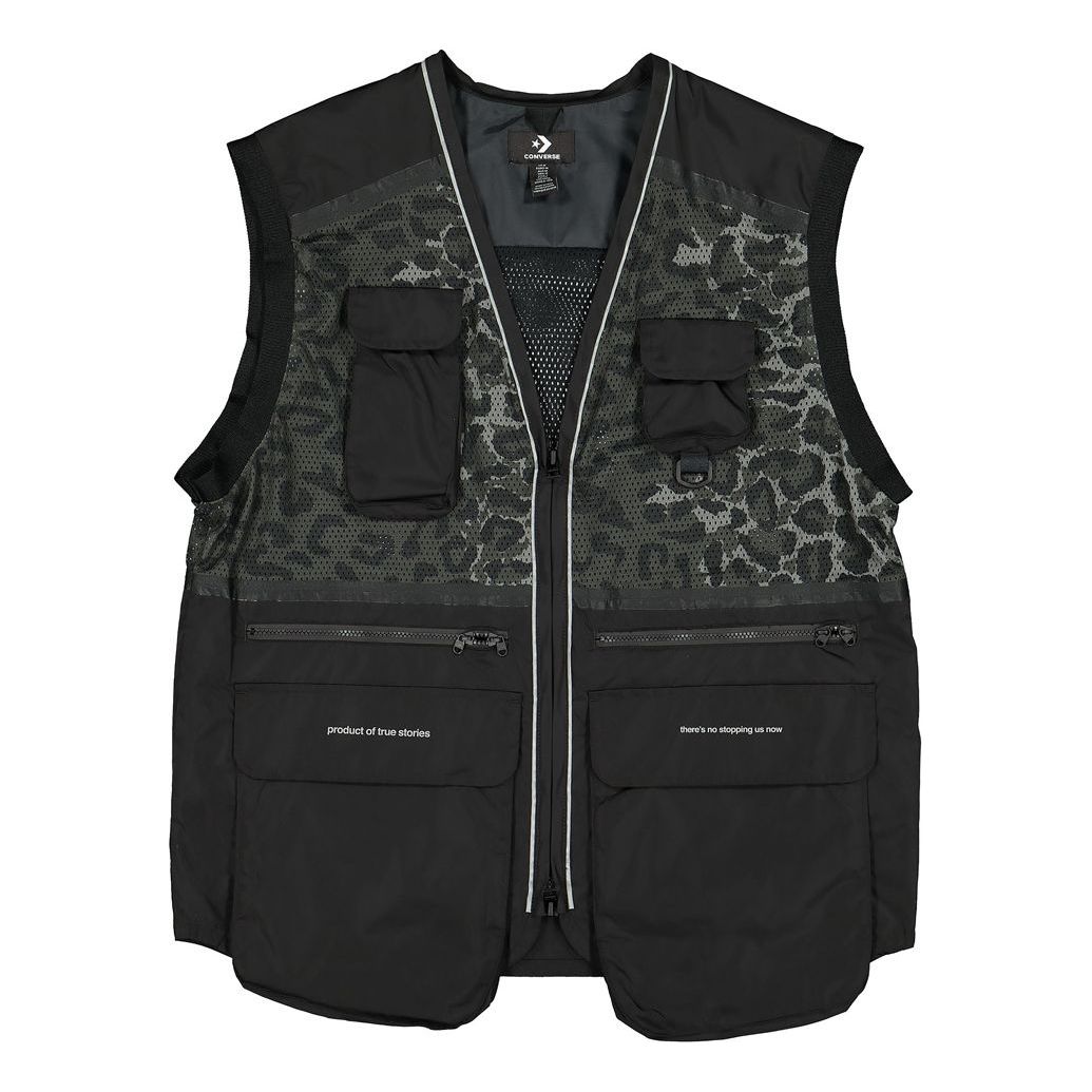 Converse x Rokit Utility Vest Asia Sizing 'Black' 10019280-A01