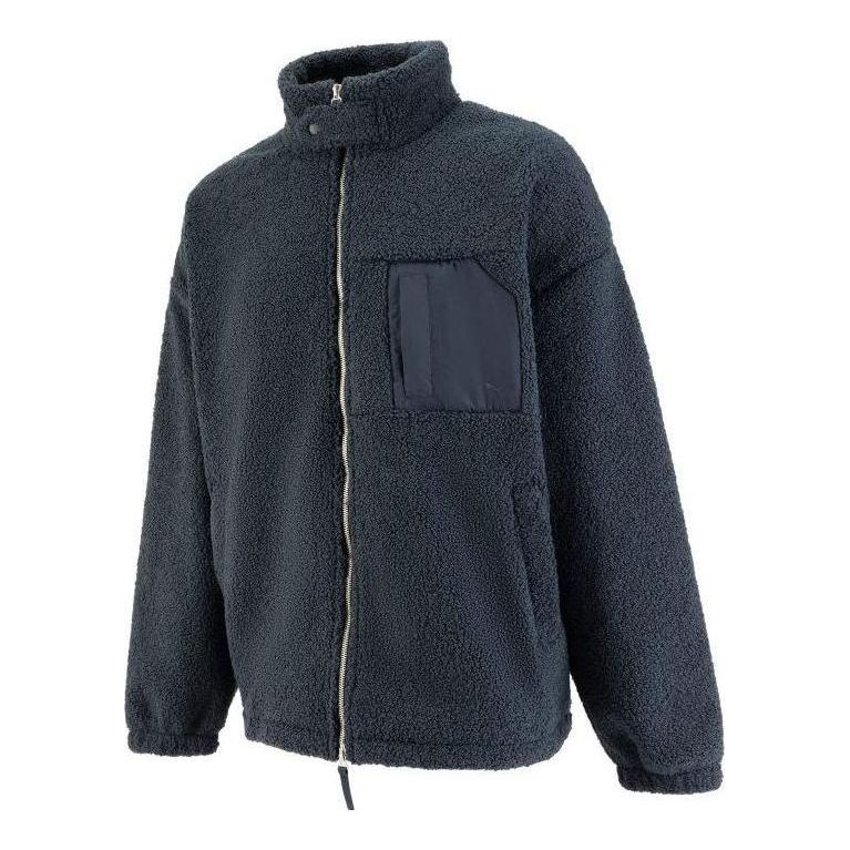 PUMA MMQ Sherpa Fleece Jacket 'Navy' 536625-43