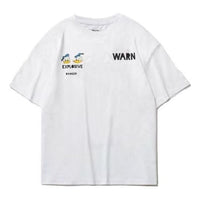 (WMNS) Li-Ning x Disney Crossover Sports Round Neck T-Shirt 'White' AHSR342-1