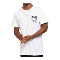 Stussy SS20 Printing Short Sleeve Unisex White 1903058T-014