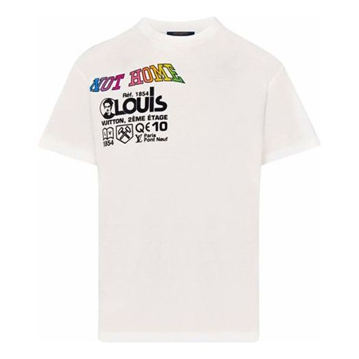LOUIS VUITTON LV Kansas Winds Printed For Men White 1A53H