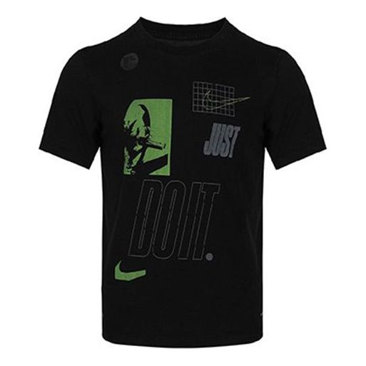 Nike DRI-FIT JDI Printing Short Sleeve Black CZ1242-011