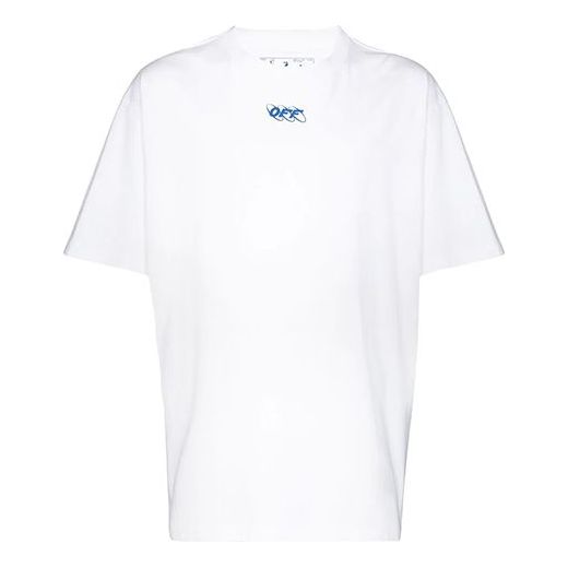 Off-White Mirko First Slogan Tee Men's White OMAA038F20FAB0100145