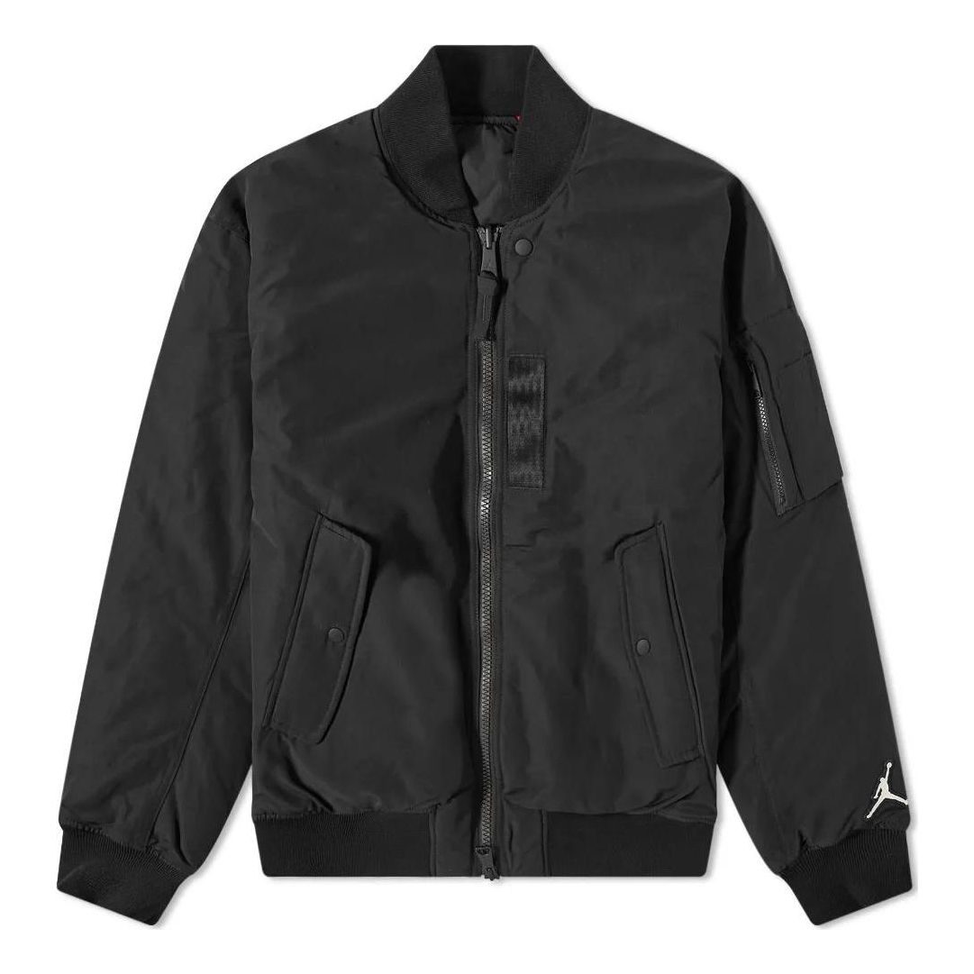 Air Jordan Button Zipper Jacket Men's Black DA9796-010