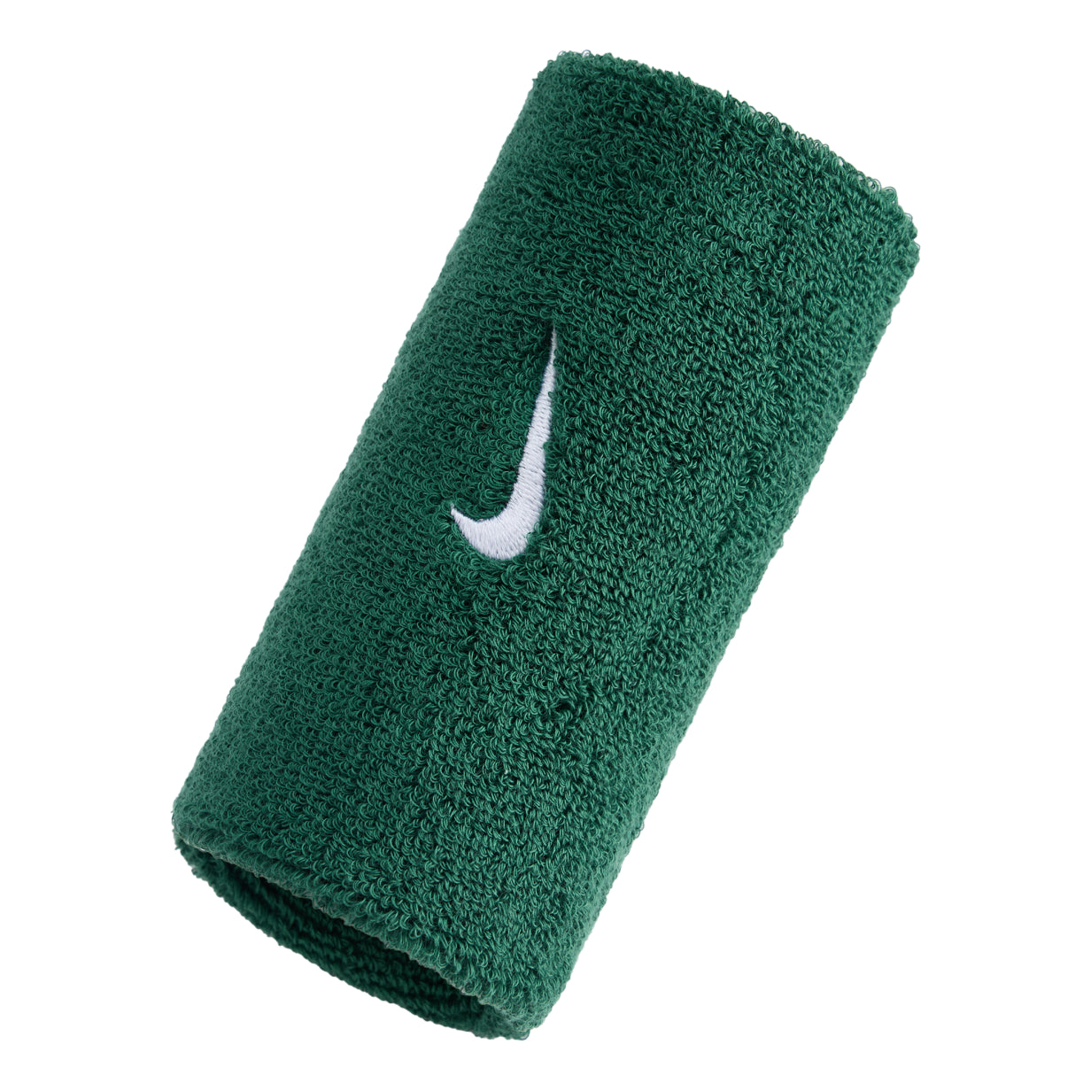 Nike Swoosh Doublewide Wristbands 2.0 (1 Pair) 'Gorge Green' II5119-319