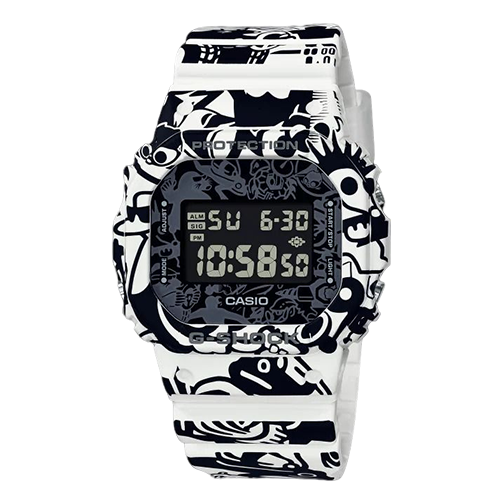 CASIO G-Shock Square 'White' DW-5600GU-7JR