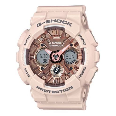 CASIO G-Shock Analog-Digital 'Pink' GMA-S120MF-4APR
