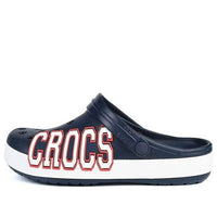 Crocs Crocband Logo Clogs 'Navy White' 205568-462